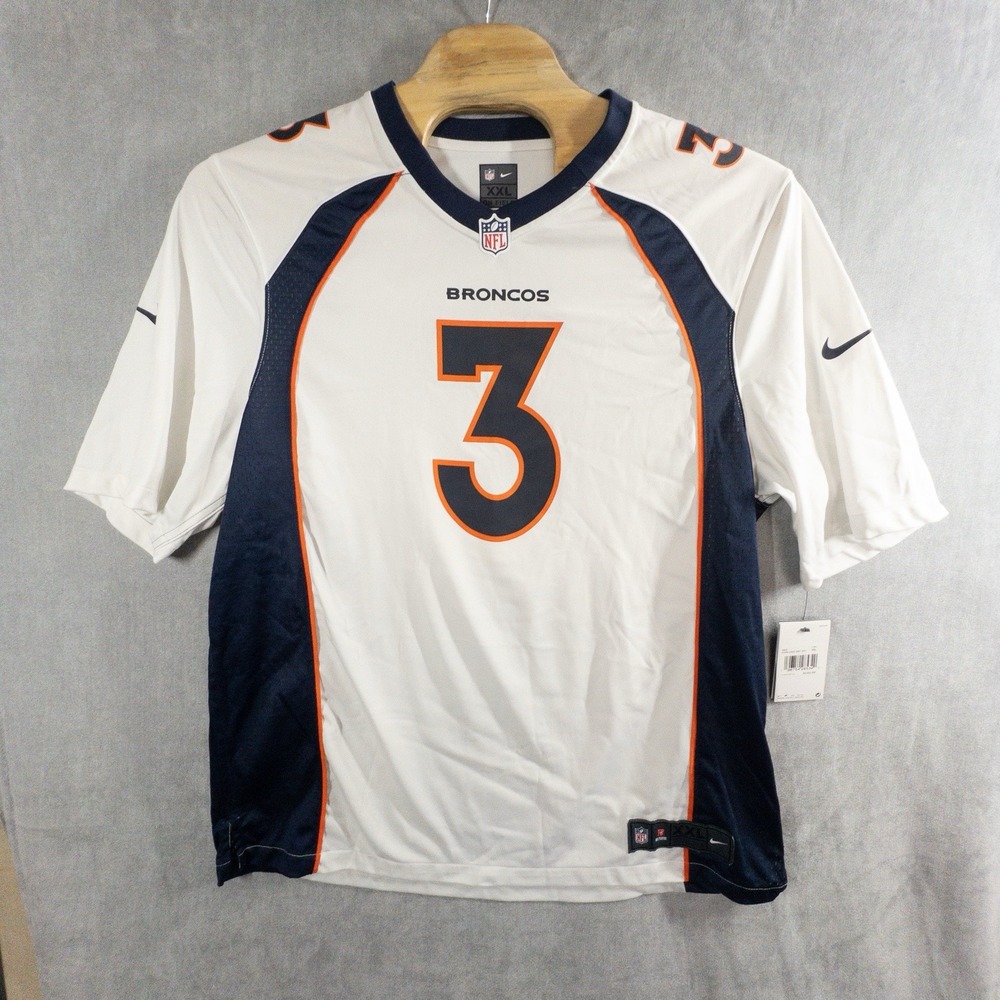 NWT Nike On Field Denver Broncos Russell Wilson Football Jersey Mens XXL